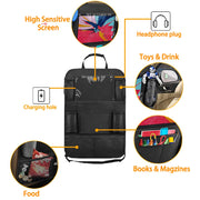 Car Backseat Organizer with Touch Screen Tablet Holder Auto Storage Pockets Cover Car Seat Back Protectors Car Accessories