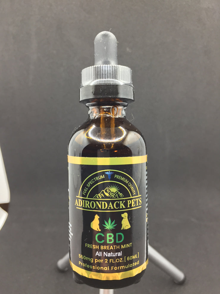 CBD OIL FOR PETS - FRESH BREATH MINT OIL - TOP QUALITY AND AUTHENTIC