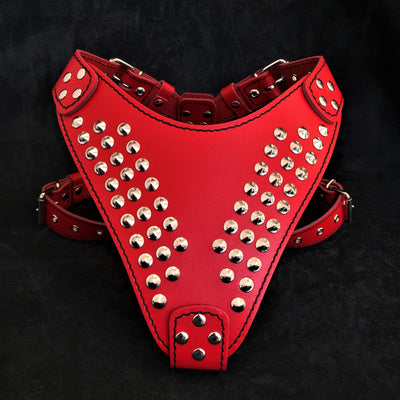 STAR LEATHER HARNESS - GENUINE LEATHER - HANDCRAFTED - IMPORTED