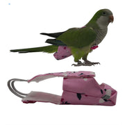 Parrot Diaper With Bowtie Cute Colorful Fruit Floral Cockatiel Pigeons Small Med Practical Supplies For Parrots