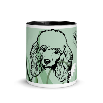 Poodle Mug with Color Inside