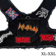 Black Denim Harness - DEF LEPPARD