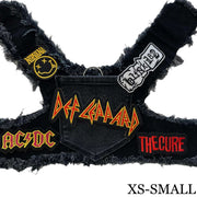 Black Denim Harness - DEF LEPPARD