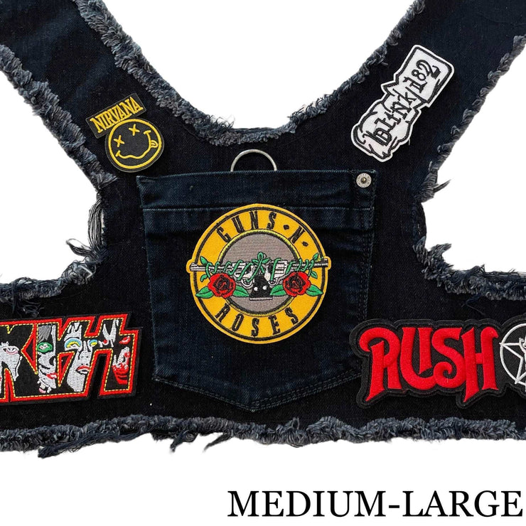 Black Denim Harness - GUNS N' ROSES