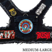 Black Denim Harness - GRATEFUL DEAD