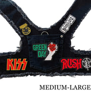 Black Denim Harness - GREEN DAY