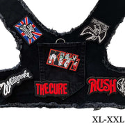 Black Denim Harness - KISS