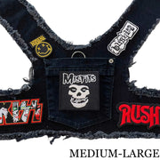 Black Denim Harness - MISFITS