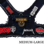 Black Denim Harness - NIRVANA