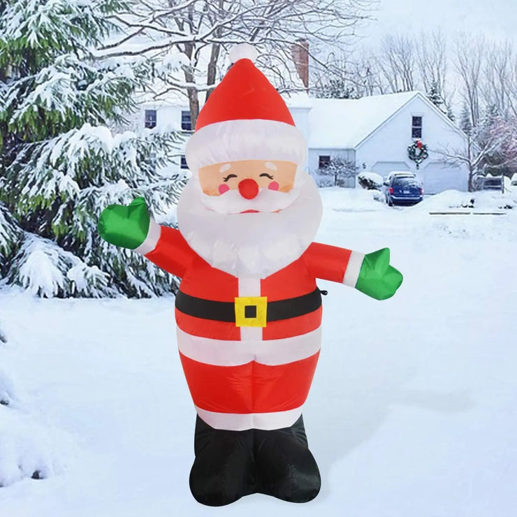 GIANT 26/20/14Ft SANTA CLAUS OUTDDOR INFLATABLE DECORATON FOR HOME OR BUSINESS