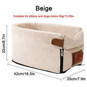 Portable Booster Travel Dog or Cat Bed Seat for Central Control Car Safety Pet Transport Carrier and Protector For Small Dogs  (Many to Choose from in this Listing)