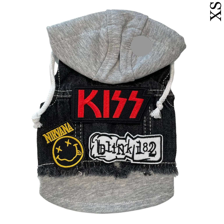 Black Rocker Hoodie - KISS