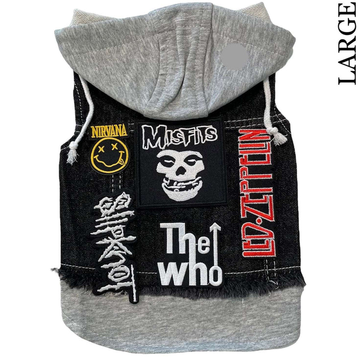 Black Rocker Hoodie - MISFITS