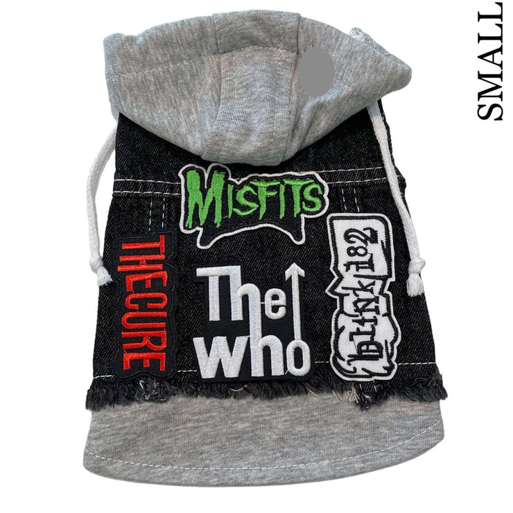 Black Rocker Hoodie - MISFITS