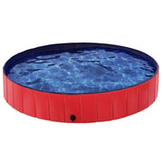 Dog Swimming Pool Wash Tub for Pets  - Cats and Dogs, Red, XX-Large