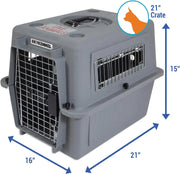 PETMATE SKY KENNEL , 36 Inch , IATA Compliant Dog Crate for Pets 50-70lbs , Made in USA , Airline Crate Compliant