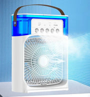 Portable Humidifier,  Fan,  AIr Conditioner  Small Air Cooler Hydrocooling Portable Air Adjustment For Home or Office 3 Speed Fan