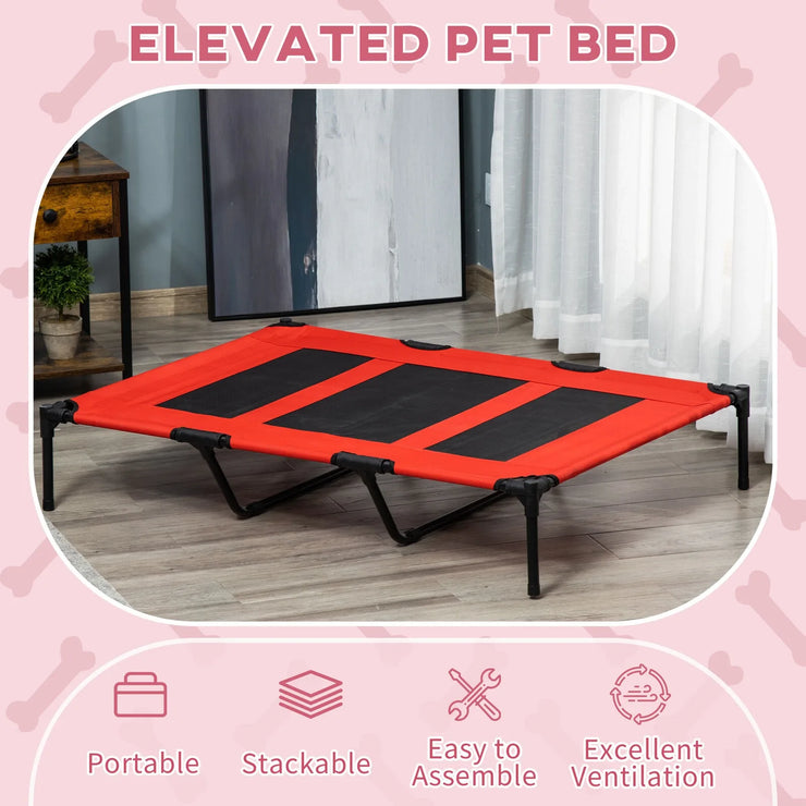 Elevated Dog Cat Pet Elevated Raised Bed Cot Oxford Outdoor Indoor XL 48" Brand New