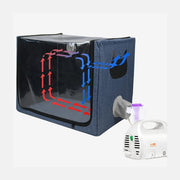 Pet Oxygen Cage Atomization Cage for Puppies Medium Dog Cat Inhalation Oxygen Therapy Chamber
AFFORDABLE and great for pet rescues  and home therapy.