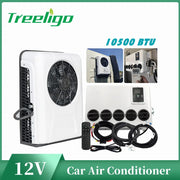 Treeligo 10500btu Car Split Air Conditioner 12V Parking Air Conditioning 24V For RV Truck Tractor Camper Van Motorhome