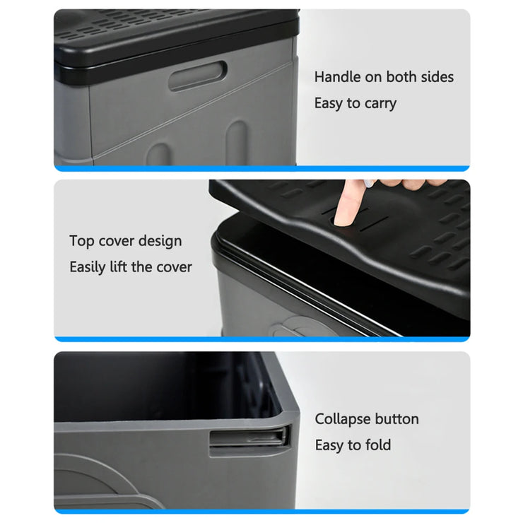 PORTABLE FOLDING TOILET  for Camping Travel Folding Car Emergency Toilet with Cover Seat Toilet Reusable Toilet for Adults Kids