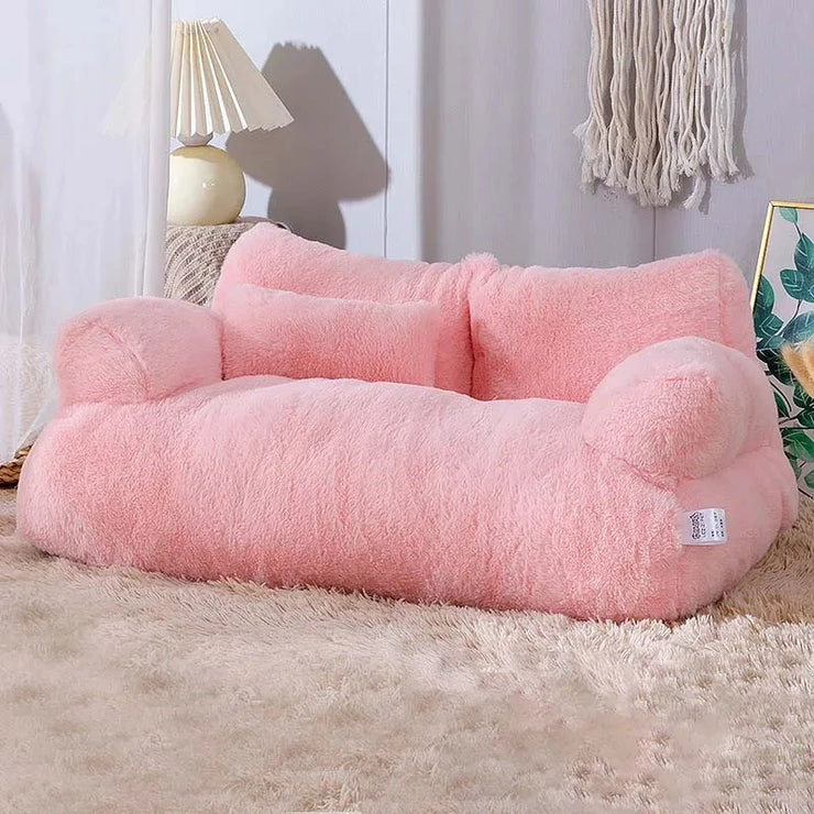 Luxury Cat Bed Sofa Cat Nest Pet Bed for Small to Medium Dogs Cats Comfortable Plush Puppy Bed