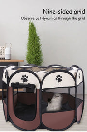 Portable Folding Pet Dog Playpen Tent Grate Dog House High Quality Durable Playpen For Cats, Dogs or other Pets