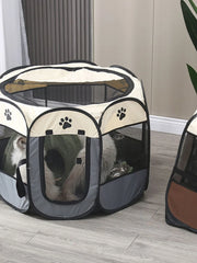 Portable Folding Pet Dog Playpen Tent Grate Dog House High Quality Durable Playpen For Cats, Dogs or other Pets