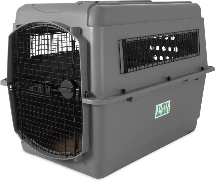 PETMATE SKY KENNEL , 36 Inch , IATA Compliant Dog Crate for Pets 50-70lbs , Made in USA , Airline Crate Compliant