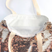Custom Sequin Tote Bag