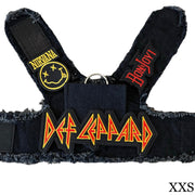 Black Denim Harness - DEF LEPPARD