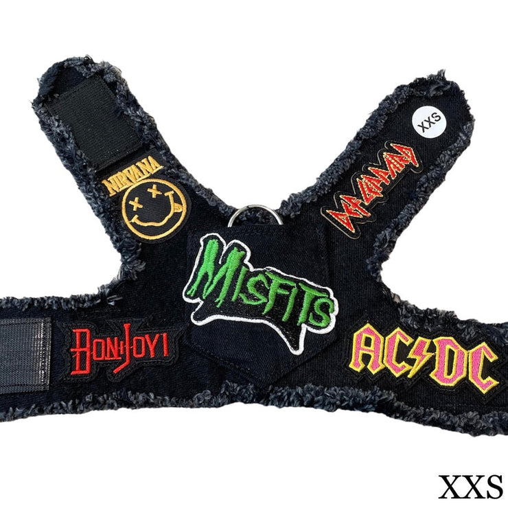 Black Denim Harness - MISFITS