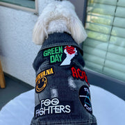 Denim Rocker Vest - GREEN DAY