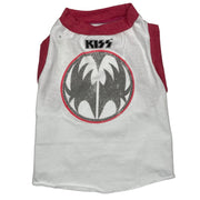 Upcycled Dog Tank - M "KISS (DEMON)"