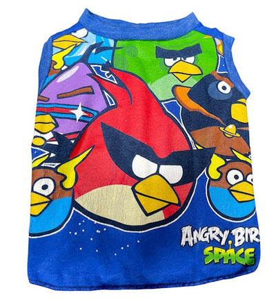 Vintage Upcycled Angry Birds Shirt, Size Medium