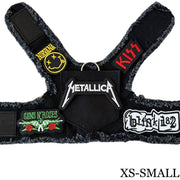 Black Denim Harness - METALLICA