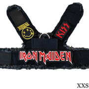 Black Denim Harness - IRON MAIDEN