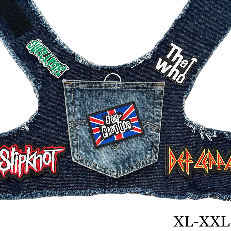 Denim Harness - Sex Pistols