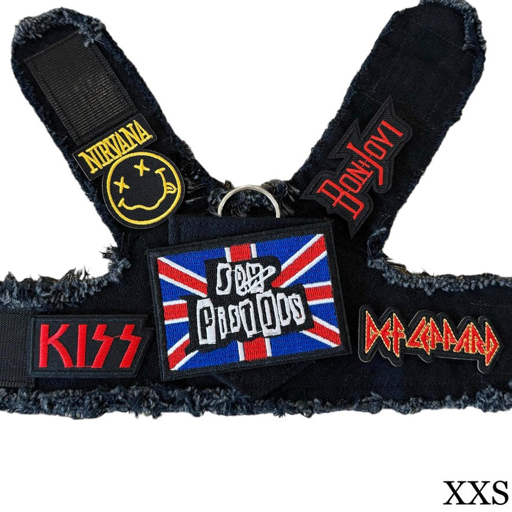 Black Denim Harness - SEX PISTOLS