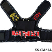 Black Denim Harness - IRON MAIDEN