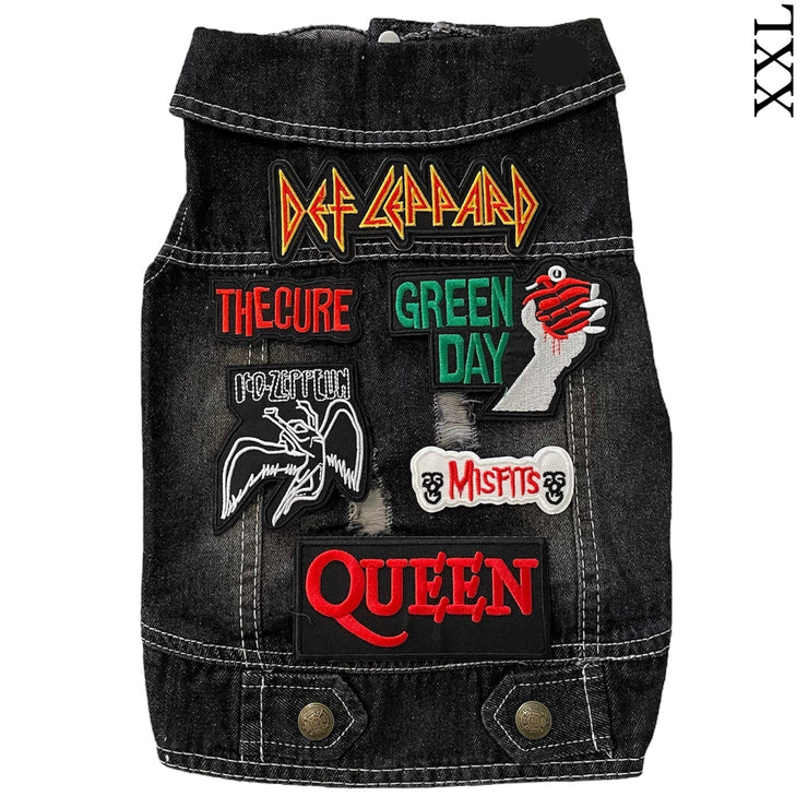 Denim Rocker Vest - DEF LEPPARD