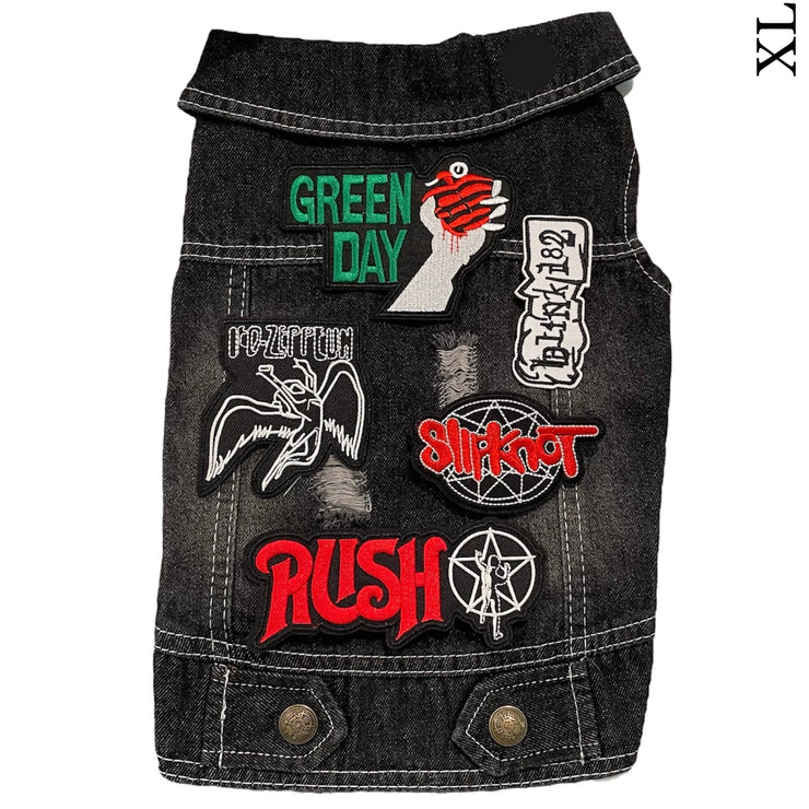 Denim Rocker Vest - GREEN DAY