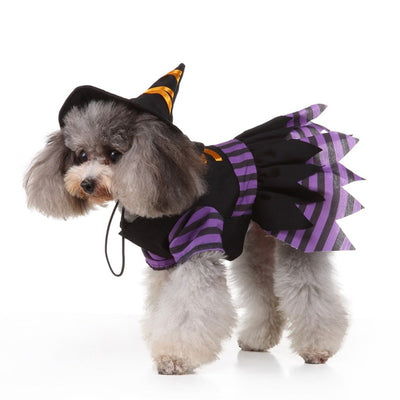 Pet Witch and Prisoner Halloween Costume for Dogs or Cats