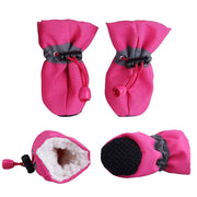 Pet Dog shoes Waterproof Anti-slip boots 4pcs/set (Many Different Colors and Styles) Fast Shipment