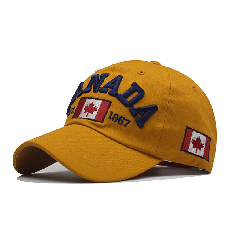 Canada Baseball cap Embroidery Cap Unisex