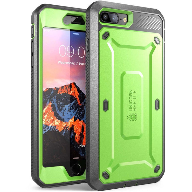 Durable Case For iphone 8 Plus Iphone 7 Plus Case UB Pro Series Full-Body Rugged Holster Protective Cover with Built-in Screen Protector - New