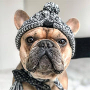 Adorable Dog Knitted Hat  Sizes Small - Large