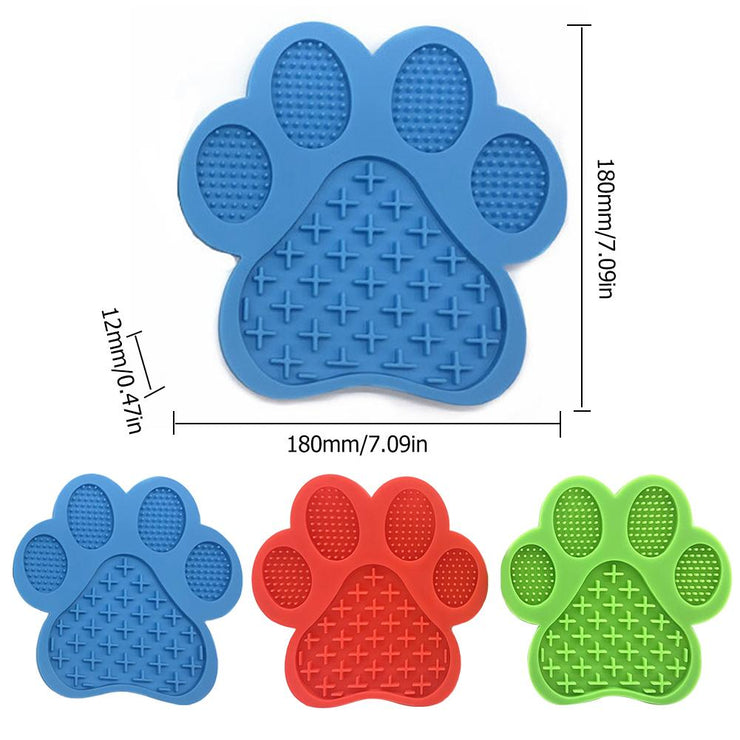 Dog Lick Pad Pet Bathing Distraction Silicone Slow Feeder Lick Mat With Strong Suction For Dog Bath Grooming Training - Different Styles Available
