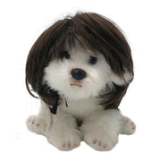 Pet Dog Costumes for Small Dog or Cat and used online as the Funny Karen Dog / Cat Wig