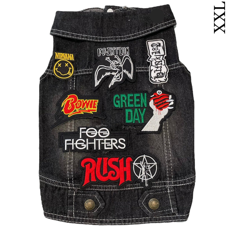 Denim Rocker Vest - LED ZEPPELIN